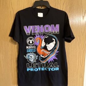 Women's Marvel‎ Comics Venom T-Shirt Size Small Black